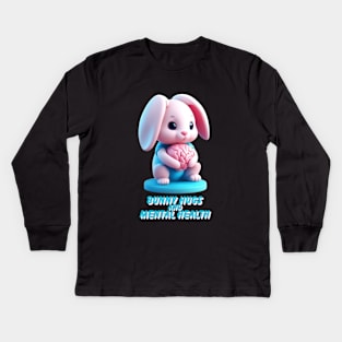 Bunny Brain Kids Long Sleeve T-Shirt